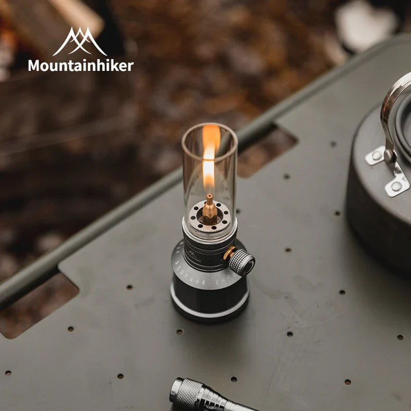 MOUNTAINHIKER Outdoor Gas Light Set: Retro-Style Ambience for Outdoor!
