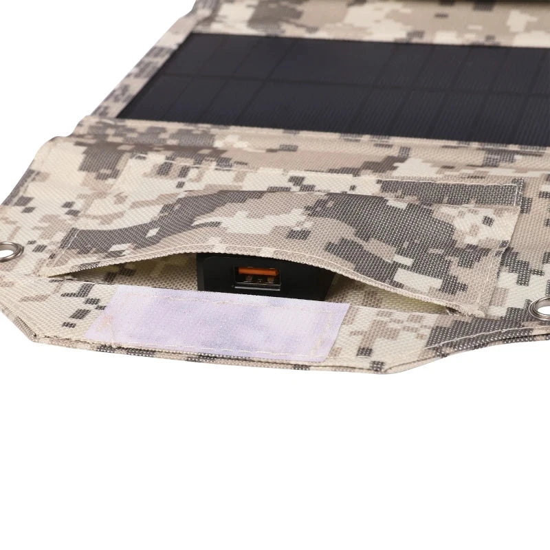 Solar Folding Bag: Portable Solar Charger for On-The-Go Adventures!