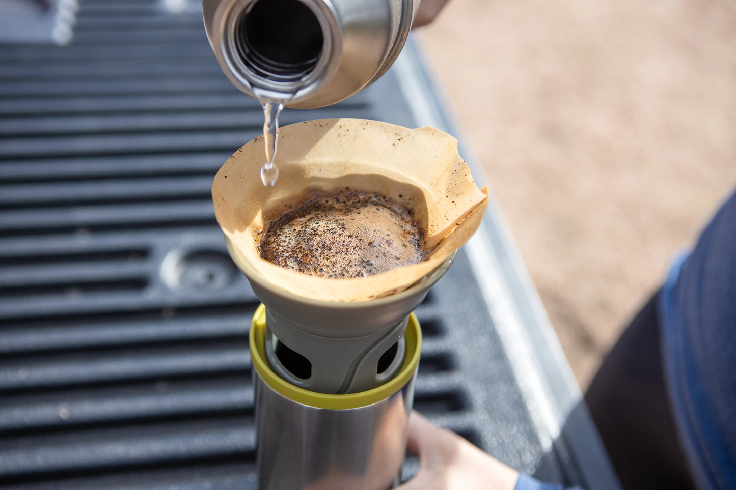 WACACO Cuppamoka – Portable Pour-Over Coffee Maker with Thermo Mug