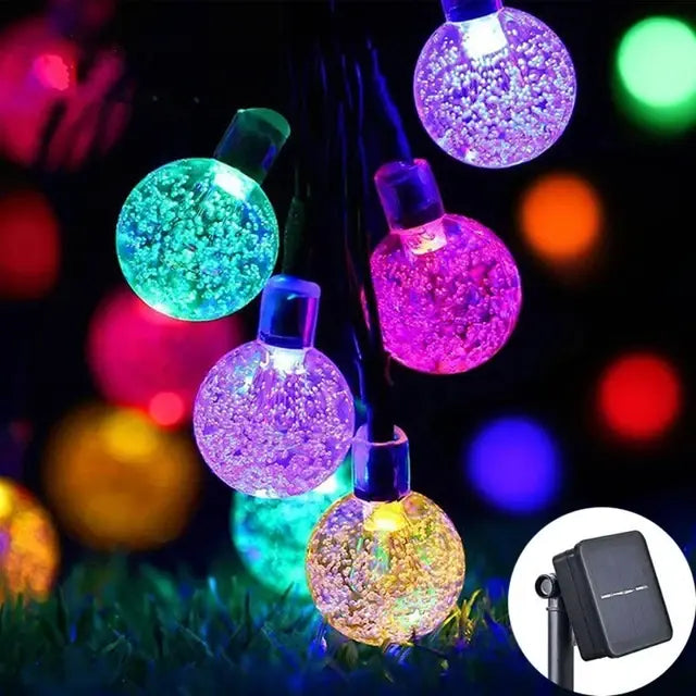 Solar string lights