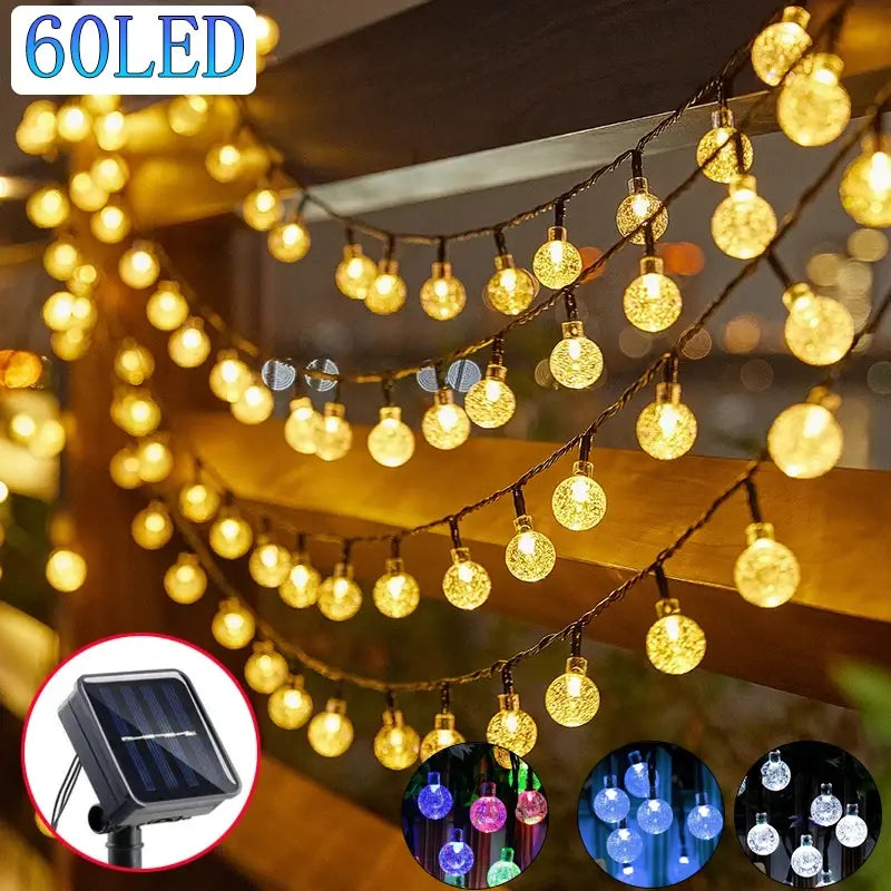 Solar string lights