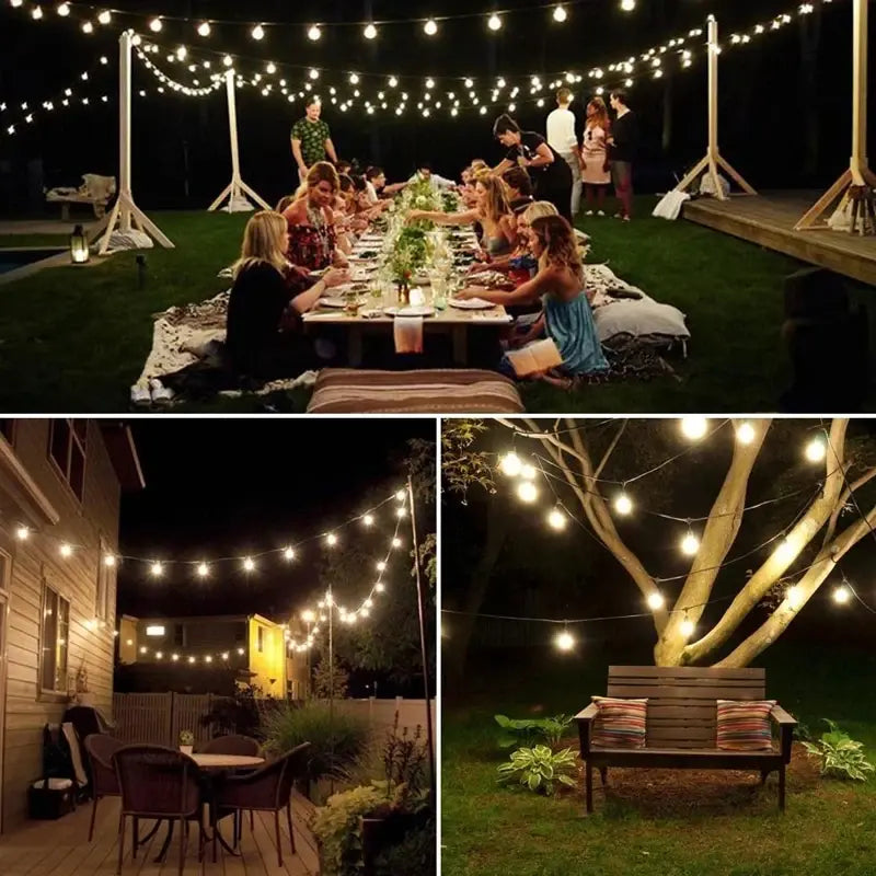 Solar string lights