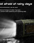 Solar LED Flashlight