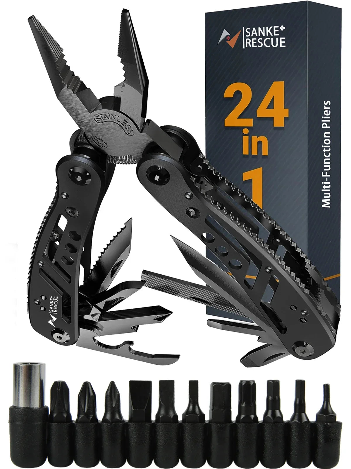 Multitool Pliers: For Survival Camping, Hunting, & Great Gift for Men!