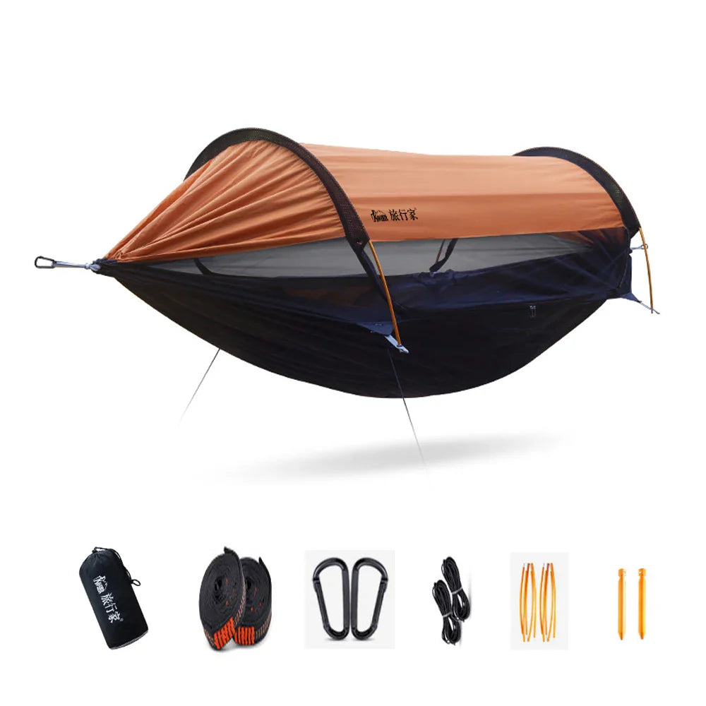 Portable Camping Mosquito Net Hammock – The Ultimate Outdoor Comfort!