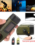 Solar LED Flashlight