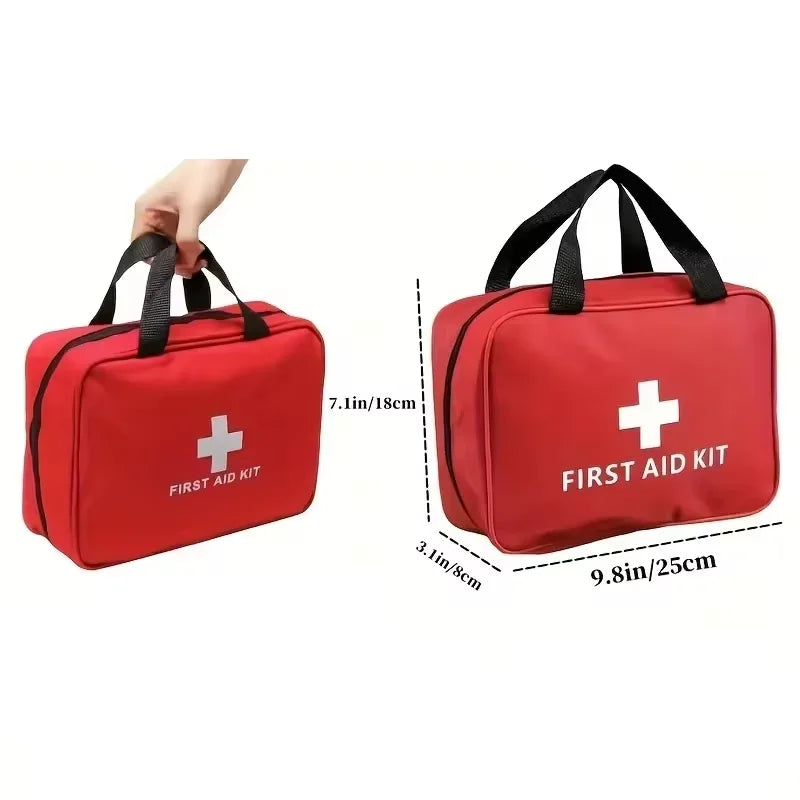 Car portable first aid kit – For Outdoor Hiking, Camping and Anywhere!