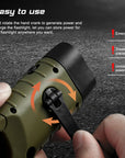 Solar LED Flashlight