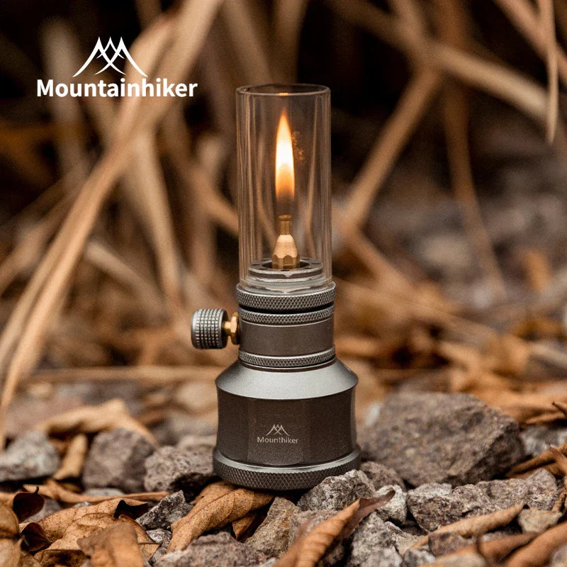 MOUNTAINHIKER Outdoor Gas Light Set: Retro-Style Ambience for Outdoor!