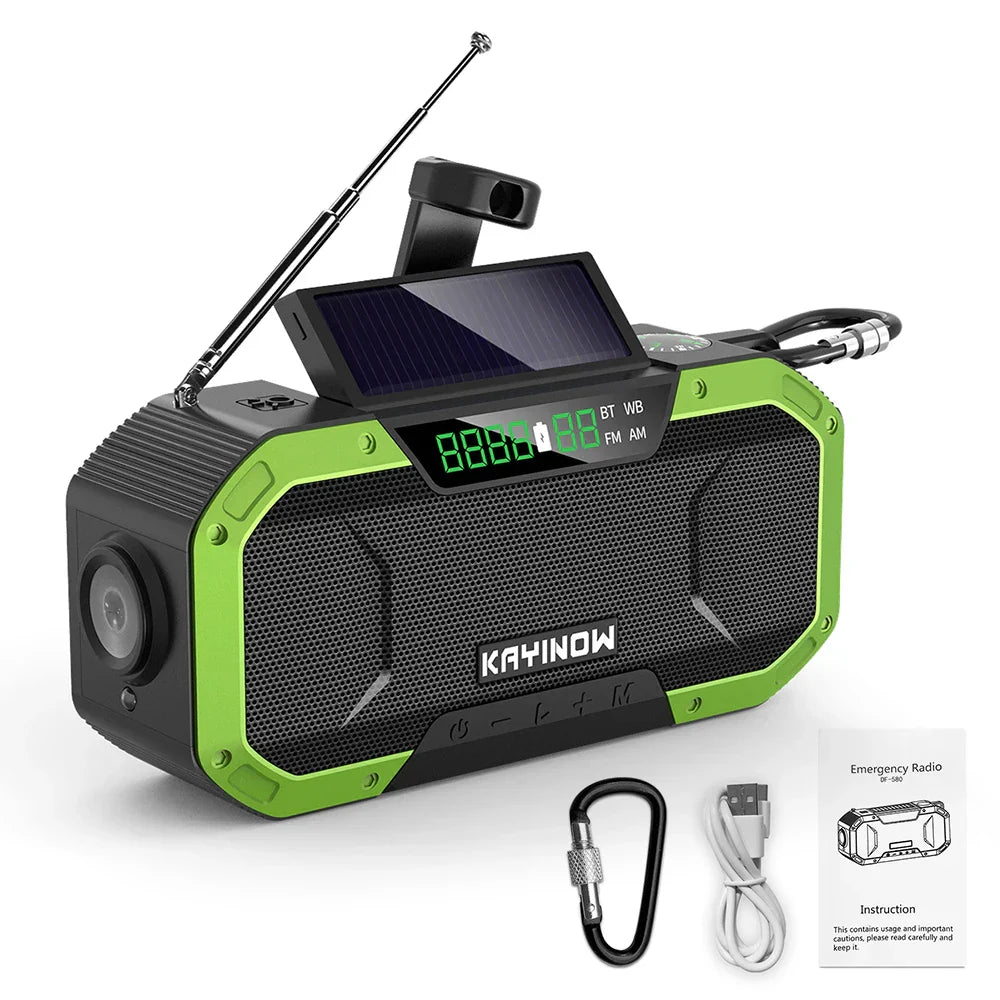 Emergency Sun Power Multifunctional Emergency Radio: Be Ready Anywhere