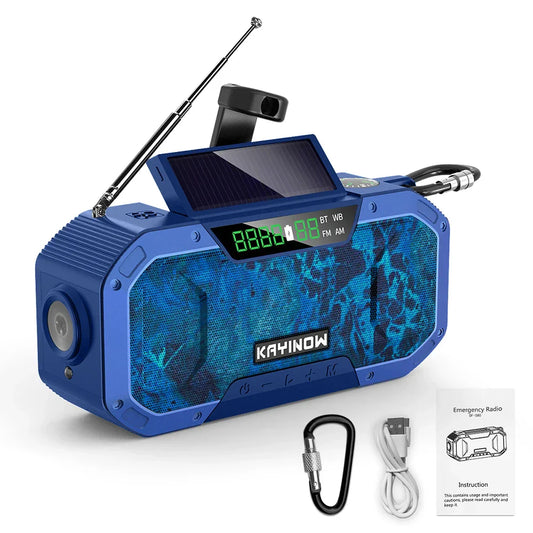 Emergency Sun Power Multifunctional Emergency Radio: Be Ready Anywhere