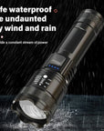 High Strong Power Led Flashlights 2000LM Tactical Torch with Display Light USB Charging Camping Fishing Emergency Zoom Lantern