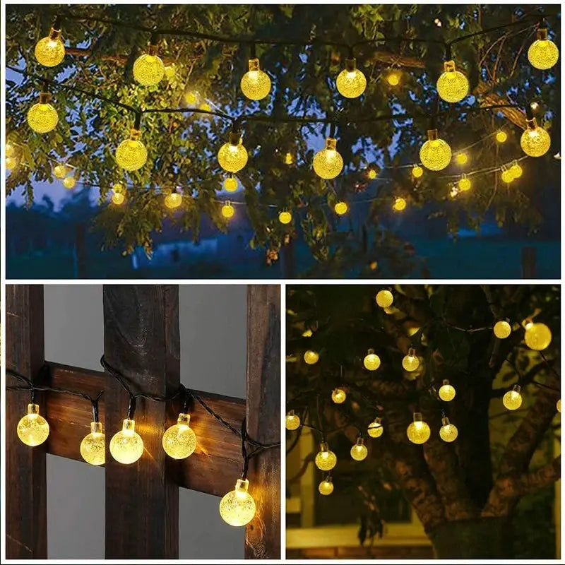 Solar string lights