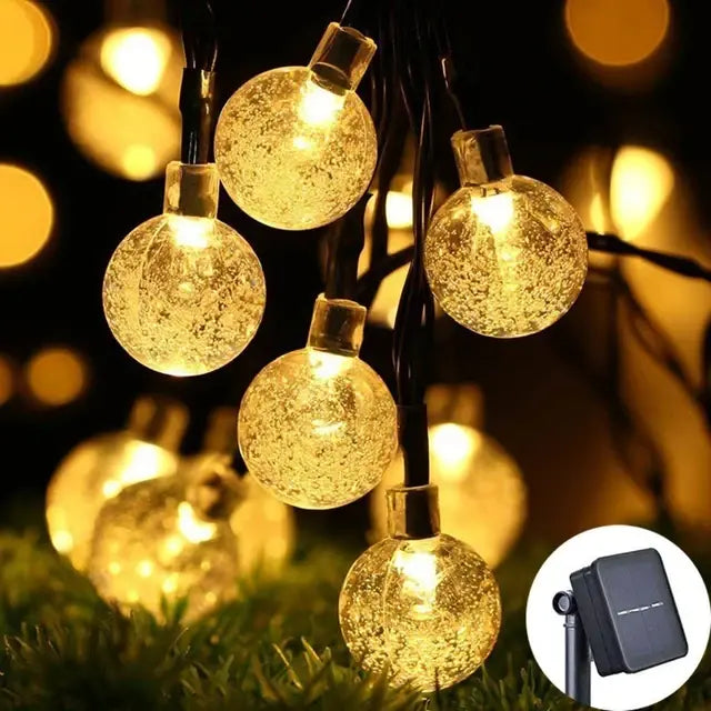 Solar string lights